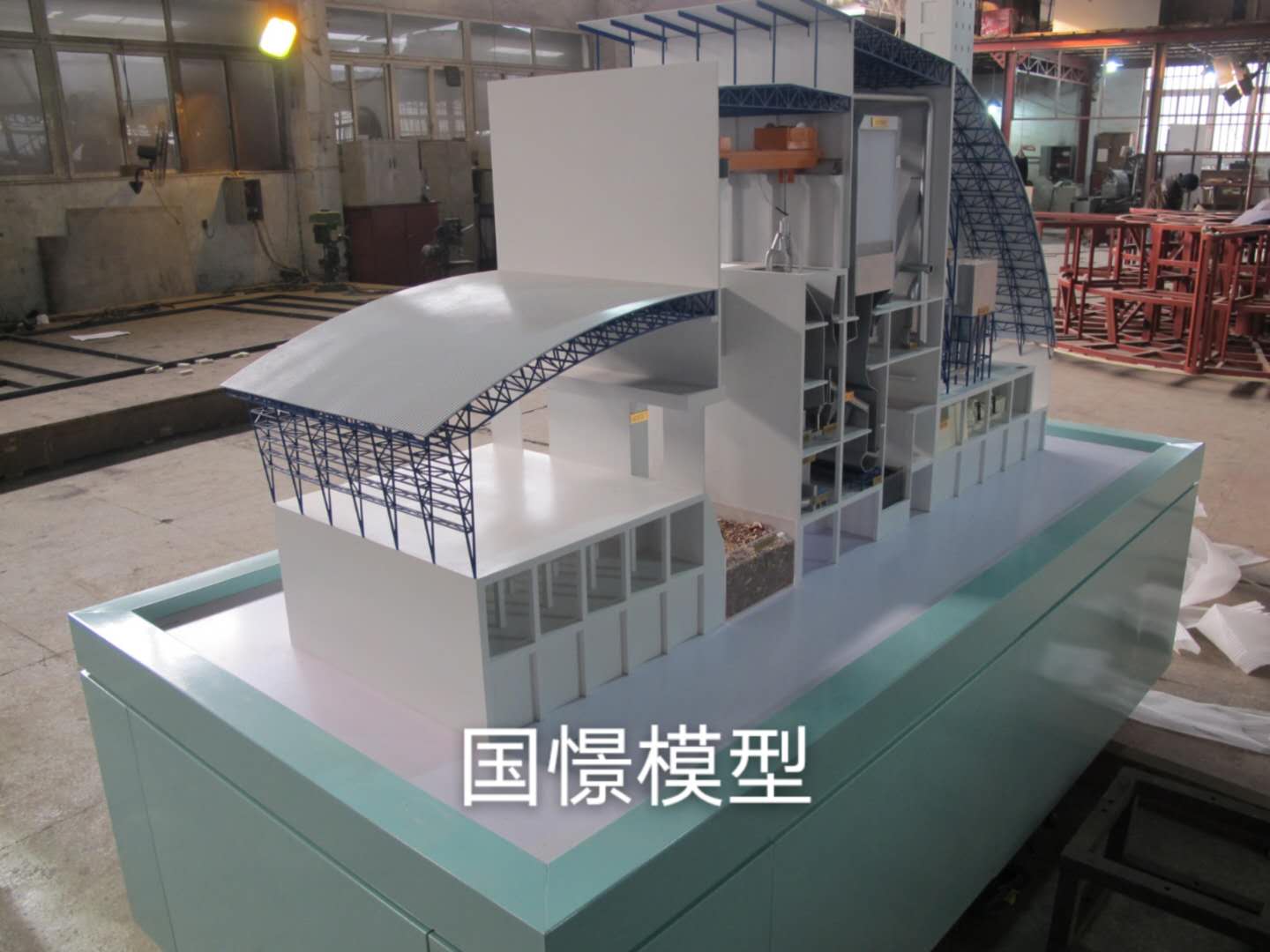 四会市工业模型