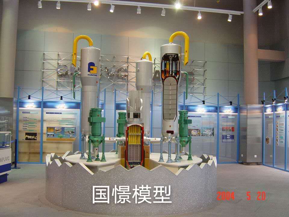 四会市工业模型