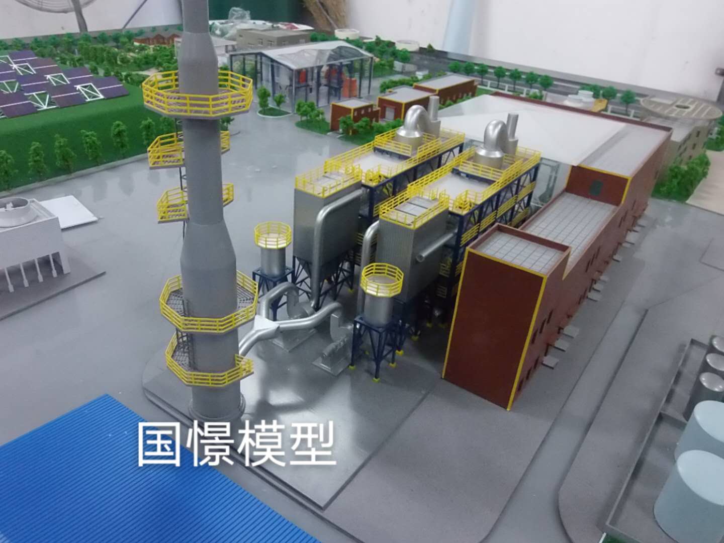 四会市工业模型