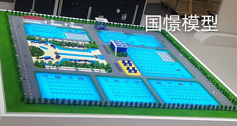 四会市工业模型