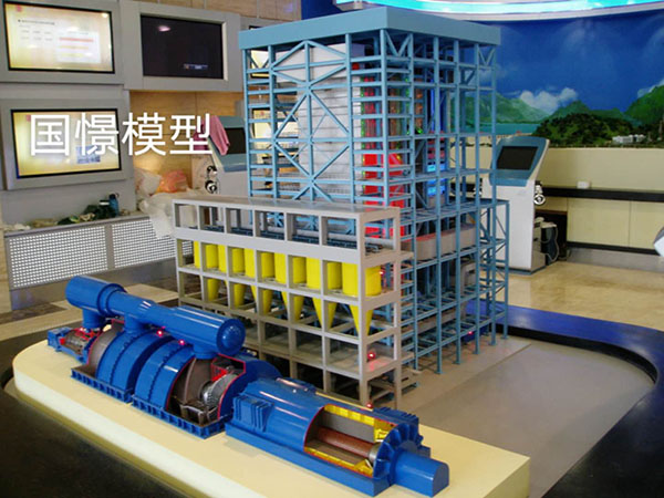 四会市工业模型