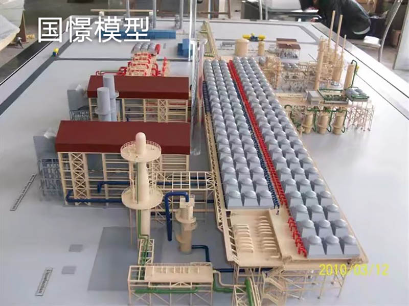 四会市工业模型