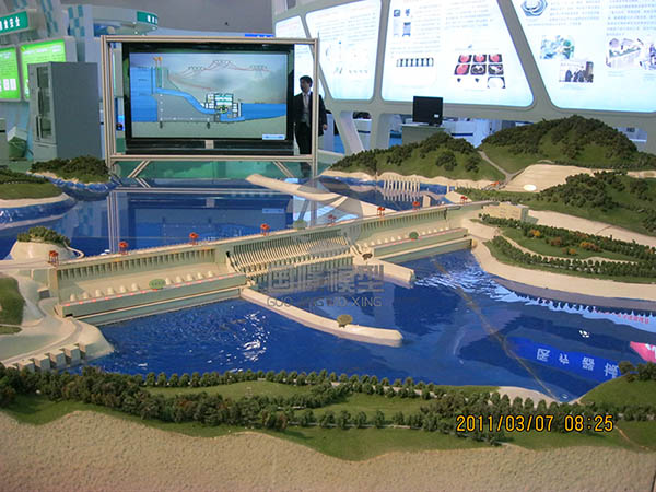 四会市工业模型