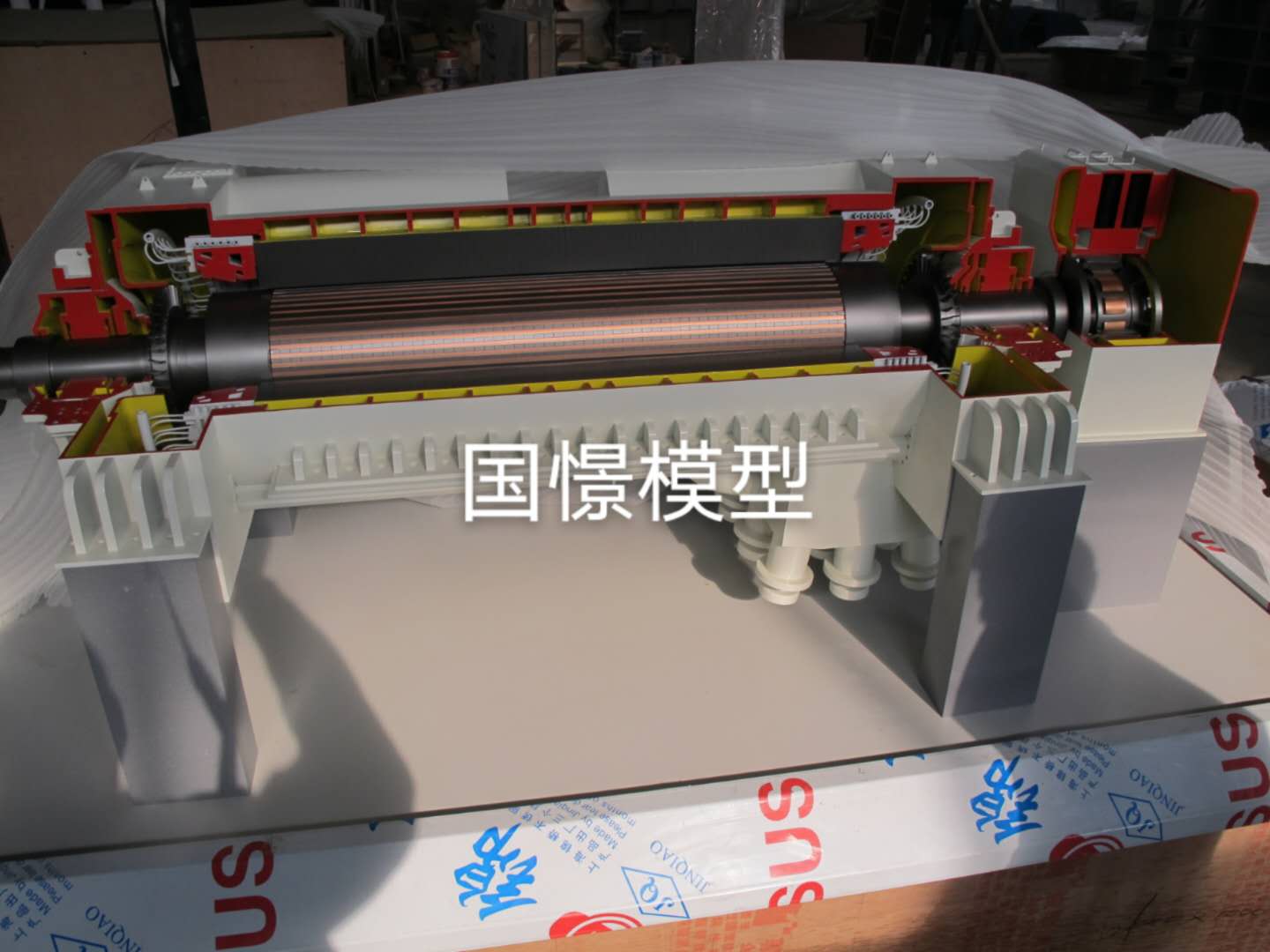 四会市机械模型