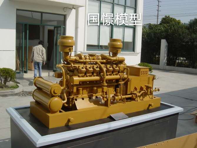 四会市机械模型