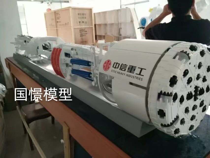 四会市机械模型