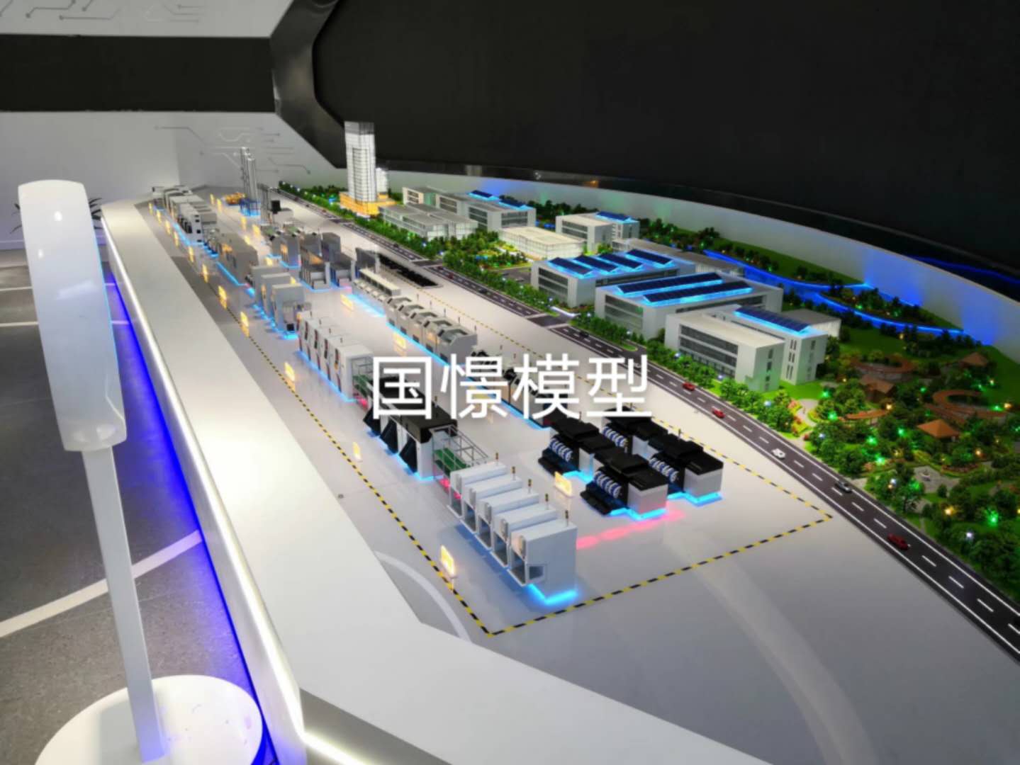 四会市建筑模型