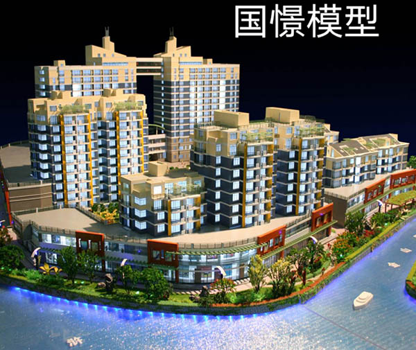 四会市建筑模型