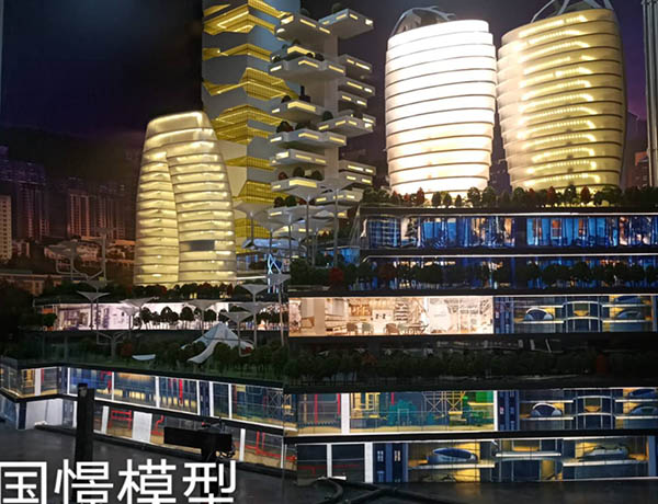 四会市建筑模型