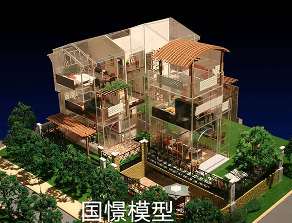 四会市建筑模型