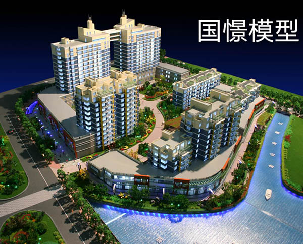四会市建筑模型