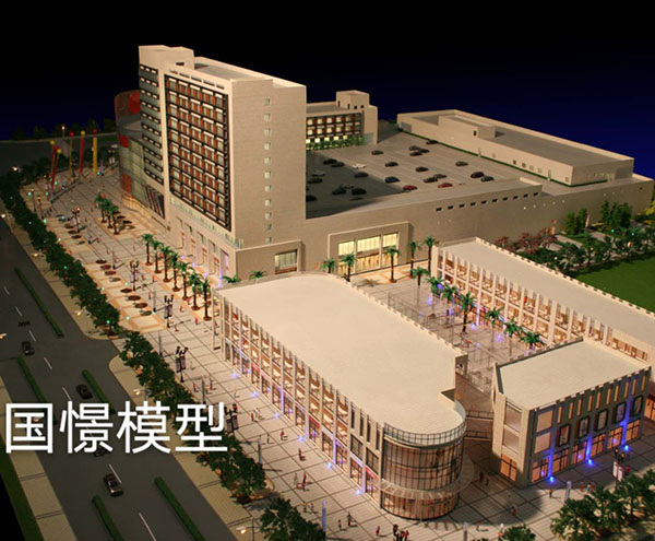 四会市建筑模型