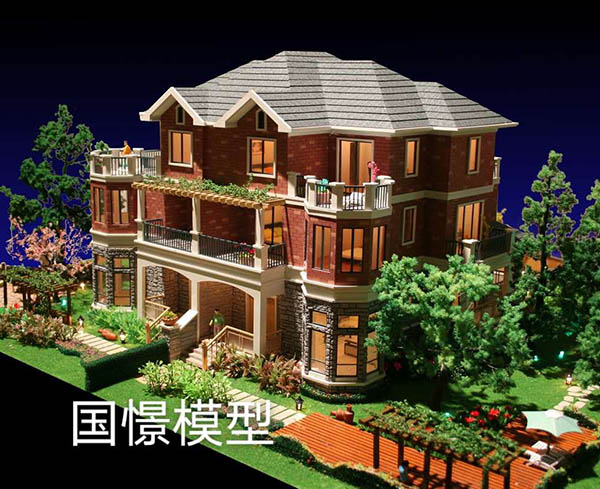 四会市建筑模型