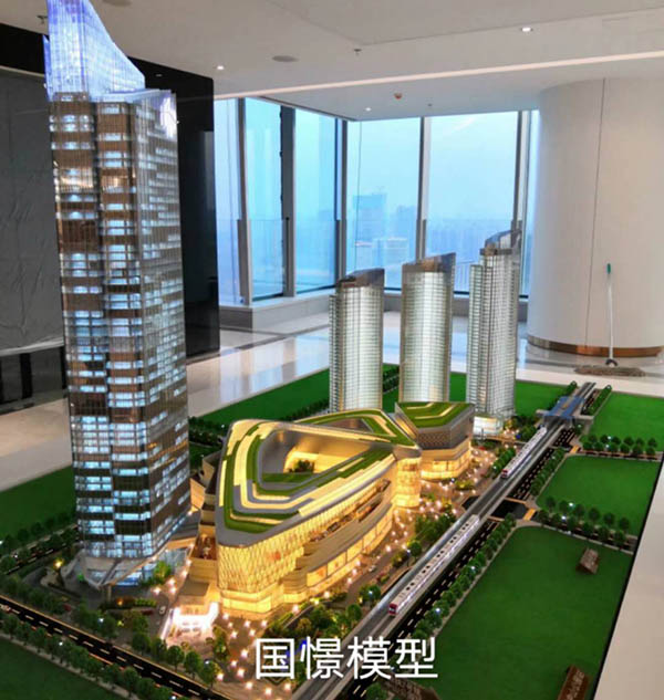 四会市建筑模型