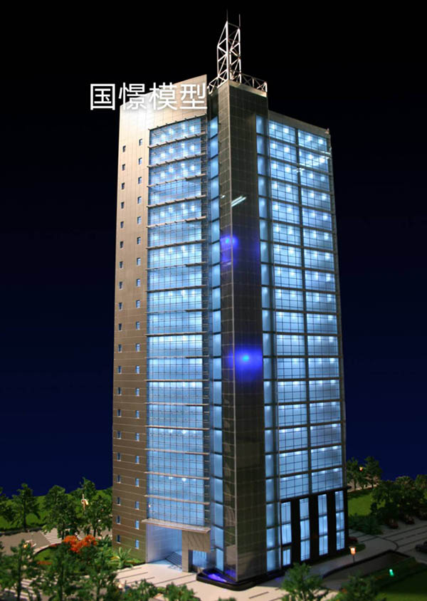 四会市建筑模型
