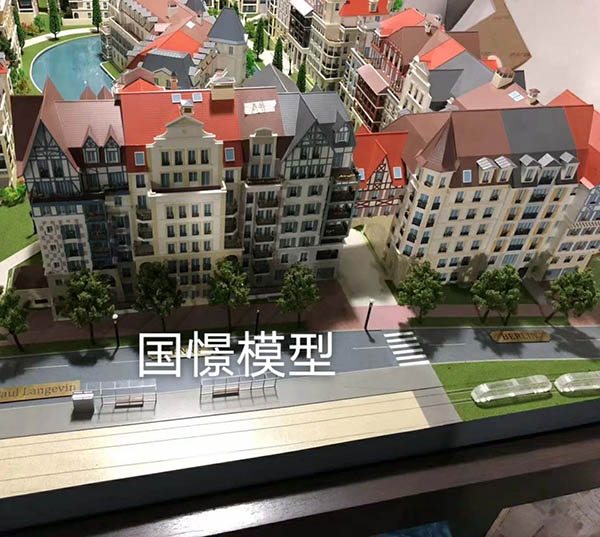 四会市建筑模型