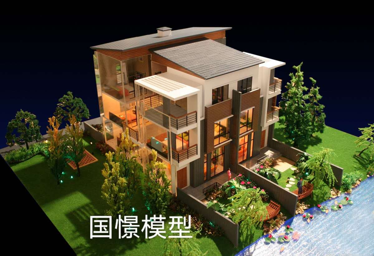 四会市建筑模型
