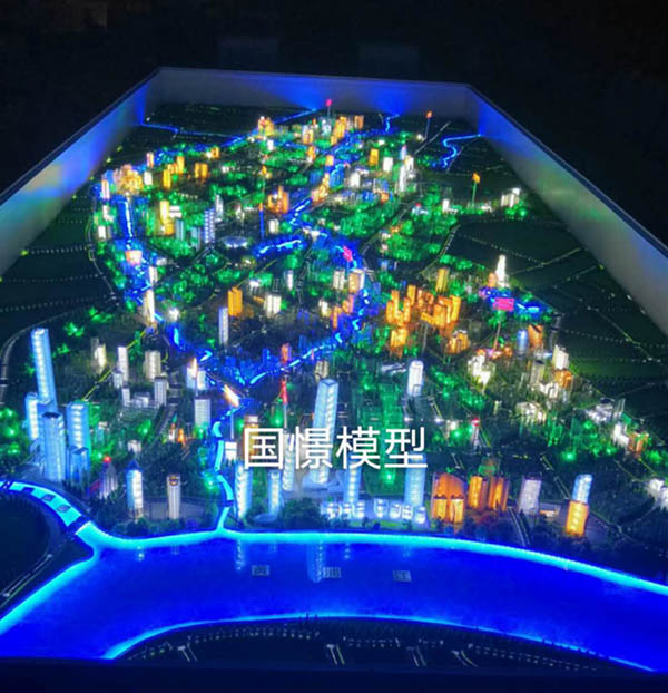 四会市建筑模型
