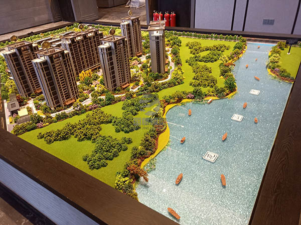 四会市建筑模型