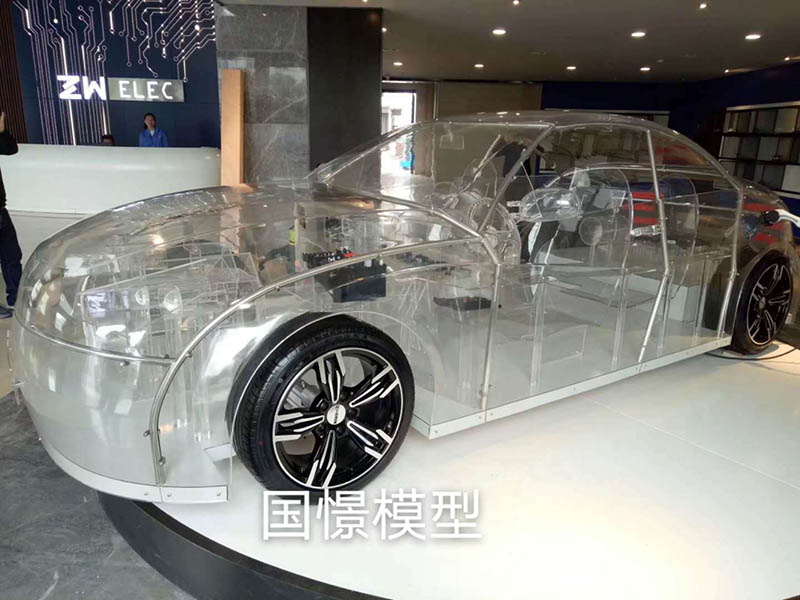 四会市透明车模型