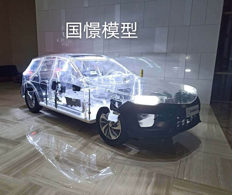四会市透明车模型